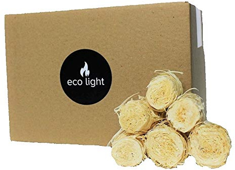 Encendedores naturales sin olor, respetuosos con el medio ambiente, llama ecológica, larga combustión