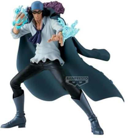 Banpresto Kuzan One Piece Actionfigur, Battle Record Collection, 15 cm, Mehrfarbig, BP29207P, Sammelfigur, optimal für Anime-Fans