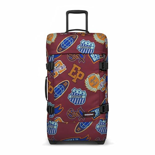 Eastpak TRANVERZ M Koffer, 67 x 35.5 x 30 cm, 78 L, Clash Burgundy