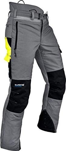 Ventilation Schnittschutzhose Typ C Farbe Grau, Größe XL kurzgestellt