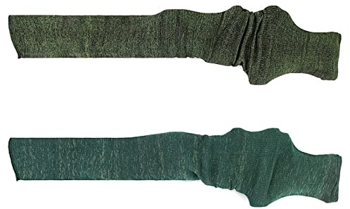 GUGULUZA Extra-Large Gun Sock Chaussette de Fusil Traitée au Silicone, 120cm Etuis de Protéger pour Carabine Fusil avec Visée