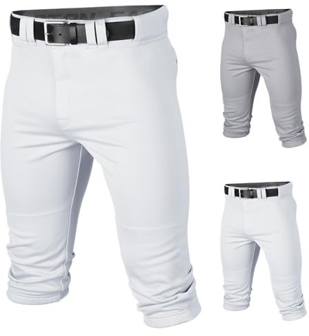 Easton | RIVAL+ Knicker Baseball Pant | White | Adult | Small