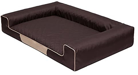 PillowPrim Hundebett Liegekissen Hundekissen Hundeschlafplatz Hundesofa Ruheplatz Hundeplatz Hundehütte Hundematratze Hundekorb 100x66 cm