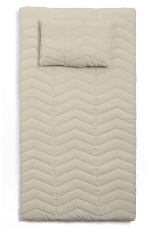 Mamas & Papas Luxury Baby Nappy Changing Mattress with Machine Washable Cover, Removable Towelling Insert & Detachable Pillow, Born to Be Wild