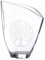 GILDE GLAS art Deko Vase Blumenvase aus Glas - mit Lebensbaum Motiv - Moderne Dekoration Wohnzimmer Geschenk für Frauen- Farbe: transparent Höhe 33 cm