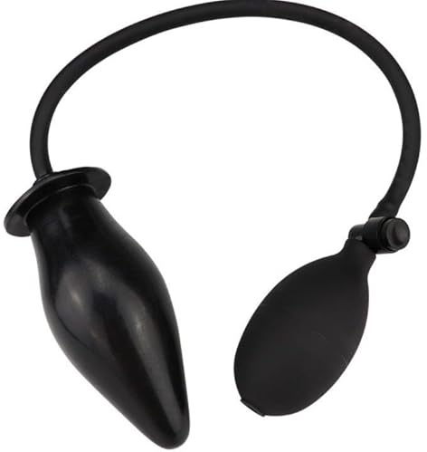 Naughty Drawer - Inflatable Anal Butt Plug, BDSM Anal Plug, Expansion from 4.3cm to 5.3cm, Vaginal or Anal Stimulation, Anal Play Toys, Dilation, Inflateable Butt Plug, Anal Plug