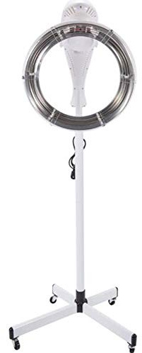 CJWQQ Procesador de Color para peluquería, climazone, secador de Pelo con Capucha de Estilo Vertical con Suelo de Ruedas, máquina de calefacción, Equipo Profesional de salón de Belleza, peluquería,