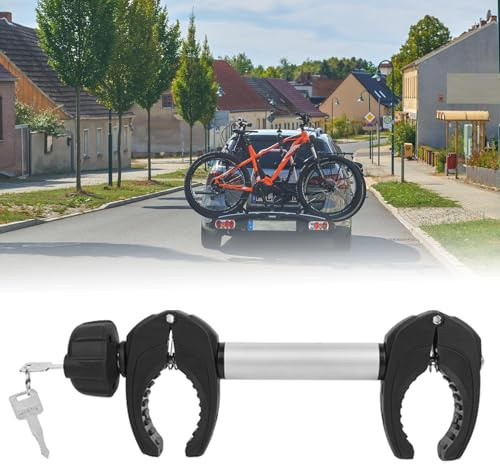 TEOV Support de cadre 1 pack, longueur 32cm Support de cadre verrouillable pour porte-vélos ，pour tube en U