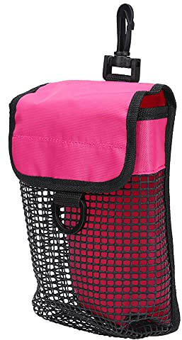 BONKZEBU Pacchetto Borsa per Attrezzatura da Immersione in Rete Ultraleggera con Fibbia per Accessori da Immersione, Resistente All'usura, per Subacquei, Rete in PVC Rinforzato + Tessuto in Nylon,