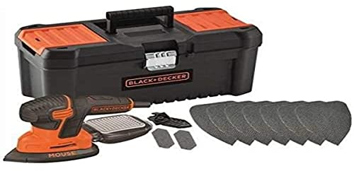 BLACK+DECKER KA2000KA10-QS, Lijadora Mouse 120 W 120 W 230 V