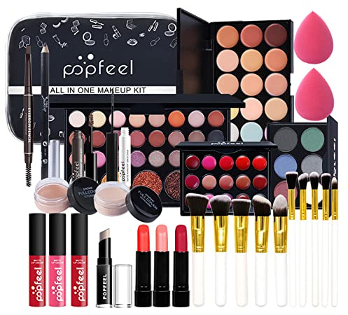 Kit per Trucco Completo, 29 Pezzi Cosmetico Valigetta per Principianti con Ombretti Correttore Rossetto Lucidalabbra Fard ecc - Sorpresa Regalo Trousse di Trucchi, per l'uso quotidiano e viaggio#6