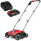 Einhell Scarificateur sans fil GC-SC 18/28 Li-Solo PXC (Li-Ion, 18 V, moteur électrique sans charbon, rouleau 28 cm, réglage de la profondeur de travail sur 3 niveaux) avec chargeur et batterie 2,5Ah
