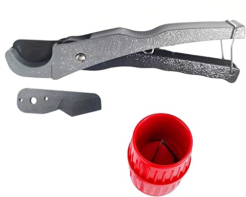 PVC Rohrschneider 0-36mm,PPR Rohr,Rohrabschneider,Rohrschere,Rohrschneider Kunststoff,Rohrschere FüR Kunststoffrohre,Pipe Cutter | Entgrater,Entgrater Kunststoff,Entgraten | 1 Pcs Ersatzklingen