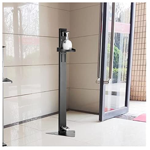Desinfektionssäule Desinfektionsspender Handdesinfektionsmittel-Spender-Ständer, Freistehend Berührungslos Pedal-Sanitärhalterung Schäumender Seifenspender, Für Büro Restaurant Krankenhaus Läden ( Col