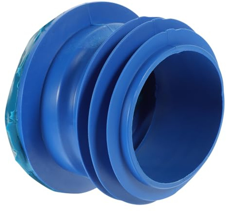 DOITOOL Joint D'étanchéité Anti-fuite en Caoutchouc Bleu et Facile à Installer pour Cuvette de Toilette Adapté aux Accessoires de Salle de Bain