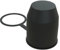 CXTM Anhängerkupplung Schutzkappe mit Sicherungsring Abdeckkappe mit Schlaufe für Auto Kugelkopf-Kupplung Kugelschutzkappe schwarz(Ball Cover with Hook)