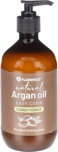 Shampoing Chien - Après-Shampoing pour Chien - 500ml, Hydratant et Nourrissant - Soin du Pelage - Flamingo Après-Shampooing Naturel pour Animaux