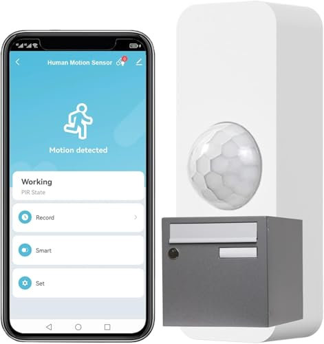 Sensor de movimiento WiFi para buzón y otros