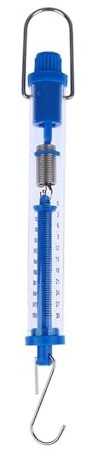 TIEOAXFT Dynamomètre Newton Gram, Balance à Ressort, 1N/ 2,5 N/5N/10N/20N/25N/30N(30N)