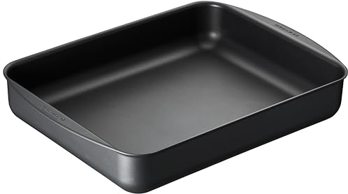 Scanpan Classic Brat- und Auflaufform 44x32 cm | 7 Liter Bräter | Stratanium Antihaftbeschichtung | Für Backofen & alle Kochfelder außer Induktion | Dänische Qualität