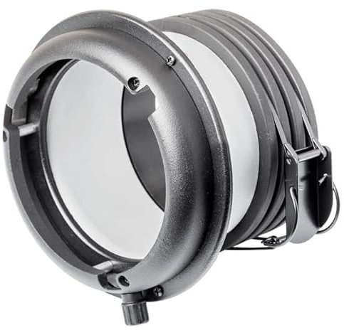 Pixapro 15cm Converter Adapter Ring Photography Lighting Studio Video Camera Photoshoot Portable Light Filming Kit Photography Accessories Bowens S-Type to Compatible with Profoto