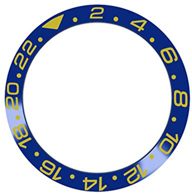 SHEAWA - Lunetta in ceramica di ricambio, accessorio ad inserto per orologio Rolex GMT da 40 mm (1)