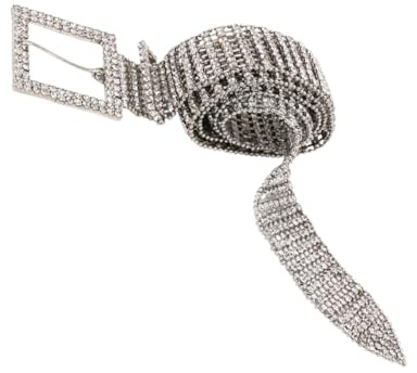 PACKOVE 1 Pc cinturón de diamantes de imitación cinturon mujer cinturones de mujer cinturones de diamantes de imitación para hombres fajas para hombres cinturilla de metal