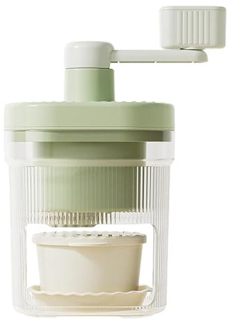 YRTUOP Machine À Glace Pilée, Broyeur À Glace Manuel Portable Crusher, Broyeur À Glace Domestique avec Manivelle pour Bar Cuisine Accessoires De Boisson Glacée