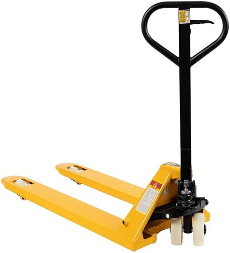 LoadSurfer Premium 2000kg Hand Pump Push Pallet Truck Jack Trolley Fully Assembled 550x1150mm, 1 Year Warranty