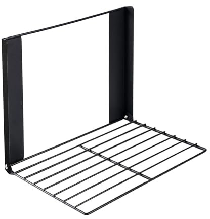 CROWNSHOP Towel Holder, Magnetic Shelf Multi Purpose Organizer Shelf Space-Saving Bathroom Storage For Washing Machine Fridge Folding Towel Rack for Laundry Room Camper Sink Area