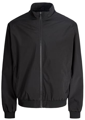 JACK & JONES Jjecharge Stand Collar Bomber Noos, svart, XL