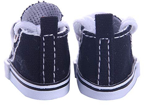 aqxreight Chaussures en Toile de Poupée de 14 Pouces pour Baskets de Poupée, Accessoires de, Cadeau Parfait pour Les Filles, il Faut Tennis Chaque Paire de Pouces, Chaussures de Super Géniales en