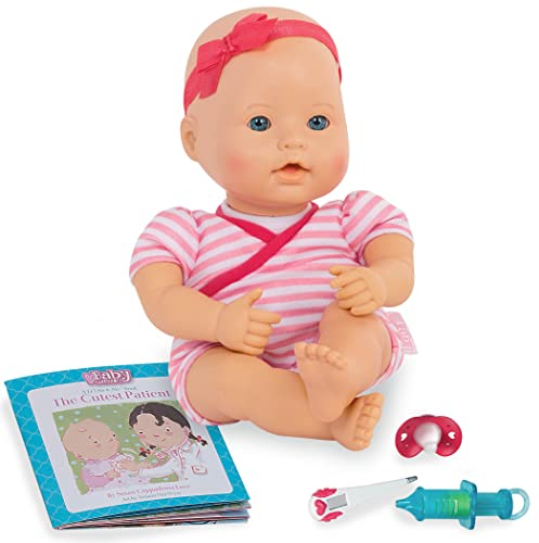 Baby Sweetheart - Temps médical - Poupée de 30 cm - Corps mou - Accessoires de contrôle - Jouer à faire semblant - 3 ans et +