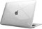 Fintie Hülle kompatibel mit MacBook Air 13 (2018-2020 Version) A2337(M1)/A2179/A1932, Ultradünne Hartschale Schutzhülle Snap Case, Transparent(Glitzer)