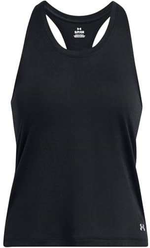Under Armour UA Launch Splatter Singlet, svart/reflekterande, SM
