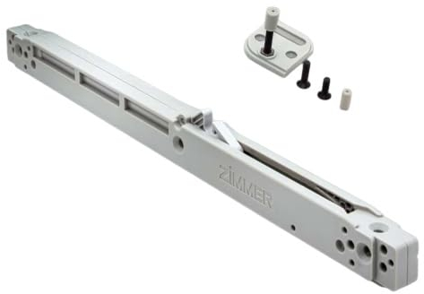 ViD® Silento Porta 70 | Set aus Dämpfungseinheit und Aktivatoren für Schiebetüre | Dämpfer für Möbel/Kleiderschrank / ...