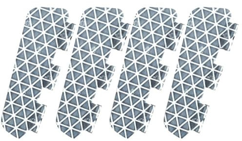 Hrtyvhin 4pcs Fahrräder Sichere Warnreflexionsblech Für Fahrräder Reflektoren Fahrradrad Rand Speichen Reitrad Speichen Reflektoren