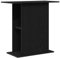 vidaXL Aquariumständer Schwarze Eiche 75x36x72,5 cm Holzwerkstoff