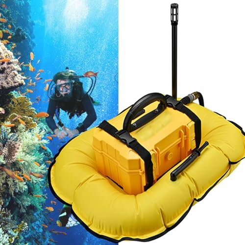 Ventilateur submersible rechargeable, 3/5,5 heures de bateaux - Ventilateur gonflable avec régulateur de respiration pour le lavage sous-marin doré - Appareil de plongée amovible, vert D400