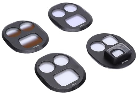 Gugxiom Filtros de Lentes de Drones Conjunto, GND32, 108 ° Gran Angular, Filtros de Fotografía de Noche Urbana Al Aire Libre para 4 Pro con Estuche de Transporte Ligero