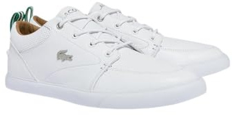 Lacoste - Mens Bayliss 119 1 U CMA Sneakers, 10.5 UK, White/White