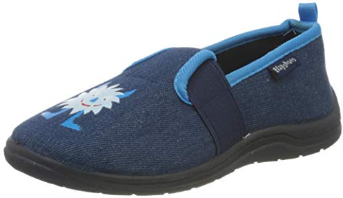 Playshoes Unisex Kinder Hausschuhe, Monster, 32/33 EU