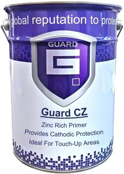 Guard CZ - Zinc Rich Anti Corrosive Primer Paint for Metal 2.5L