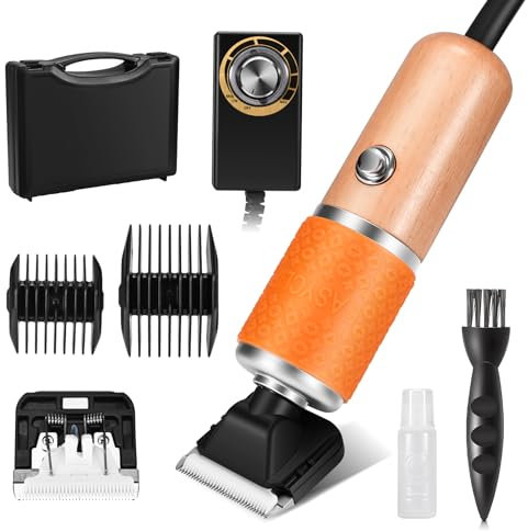 Teppich-Trimmer mit Scherführung,Hlieeosfcn Carpet Trimmer Tufting Carving Tools Clippers,200W Elektrische Tufting-Schere Einstellbare Geschwindigkeiten, für Teppich Tufting Gun Making Kit Tools