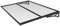 SCHARTEC Aluminium-Vordach W1200/W1400 als Haustürvordach 120 oder 140 cm | schützt auch bei extremen Wetterlagen Vordach für Haustür Überdachung | Aluminium Polycarbonat | Größe wählen (900 mm, 1200)