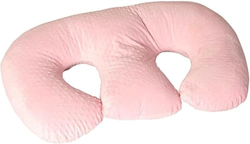 GogojinFon Coussin d'allaitement pour Jumeaux, Coussin d'allaitement pour Femmes Enceintes, Lavable en Machine, Tissu de Coton Double Coussin de Soutien