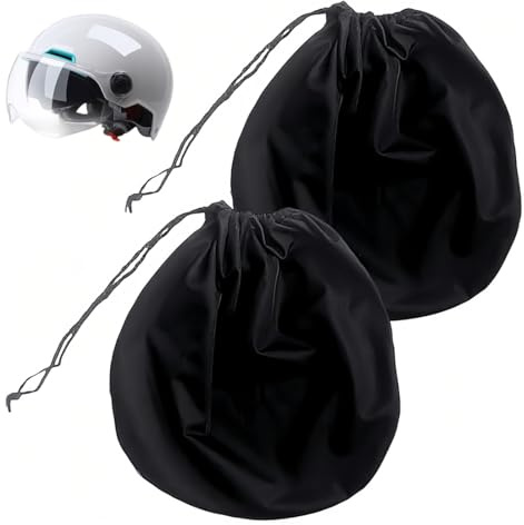 CATOR Lot de 2 sacs de casque de moto, sac de casque, couverture de casque de moto, sac de moto, pour différents types de casques de moto, sports de plein air, divers rangement et rangement de poupées