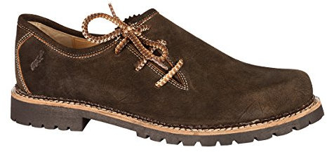 Spieth & Wensky Trachten Herren Haferlschuh - GERD - Ebenholz, Größe 43