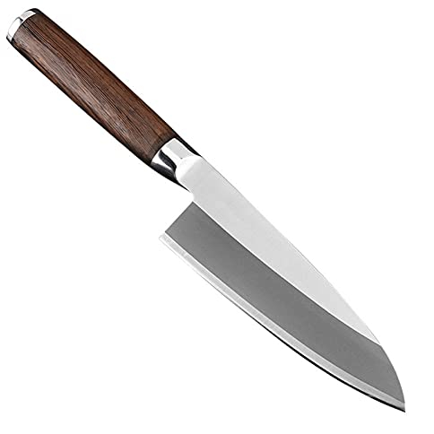 Cuchillo de salmón Cuchillo de cocina Profesional Peces Deba Cuchillos De Deba Acero Inoxidable Filete Chef Cuchillo Fileteado Cocina Cuchillo (Color : 210MM)