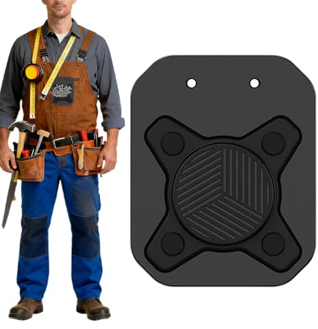 Portautensili con clip magnetica per cintura, fondina magnetica per organizer per utensili, chiave antiscivolo e clip per attrezzi, materiale in acciaio resistente, ideale per pinze, cacciaviti, marte